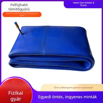 Egyedi gyártású szilikon fújható tömítőgyűrű, magas hőmérséklet-állóság