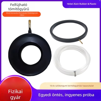 Egyedi gyártású szilikon fújható tömítőgyűrű, magas hőmérséklet-állóság