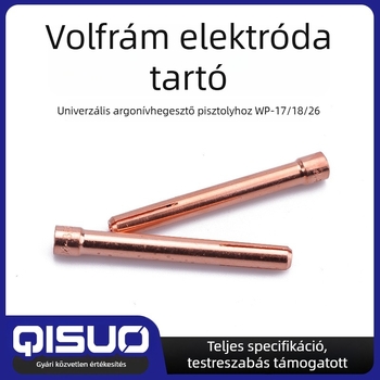 Argon ívhegesztéshez réz–wolfram elektróda csipesz WP17/18/26, univerzális WP12 wolfram csipesz
