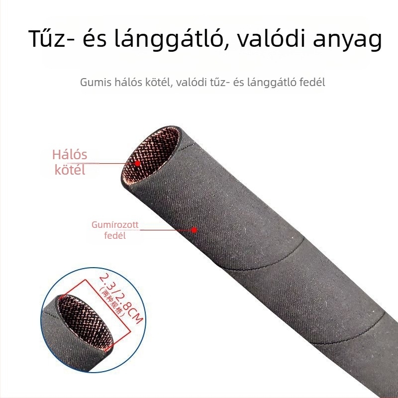 28 mm átmérőjű égésálló bőrből készült külső burkolat argon ívhegesztéshez és plazmavágáshoz