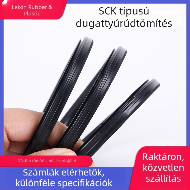 SCK olajzáró tömítés dugattyú rúdhoz, porvédő tömítés SCK-18/20/25/28/30/32/35/40/45/50