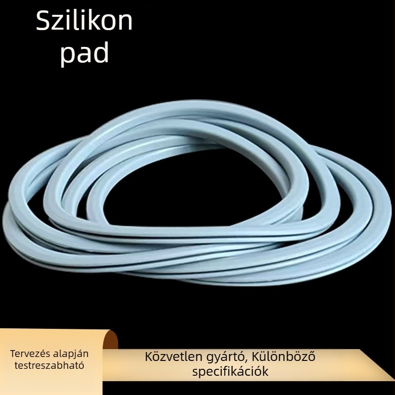 Ultra vékony, vízálló szilikon tömítés O-gyűrű alakú zárással és ütéscsillapítással