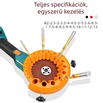 Fúrófejek élező eszköze és fúrófej-tartó sarokcsiszolóhoz, új modell