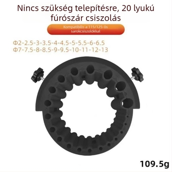 Fúrófejek élező eszköze és fúrófej-tartó sarokcsiszolóhoz, új modell
