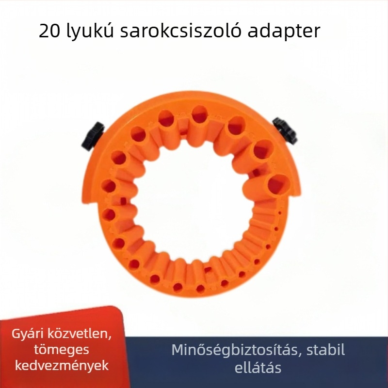 Fúrófejek élező eszköze és fúrófej-tartó sarokcsiszolóhoz, új modell