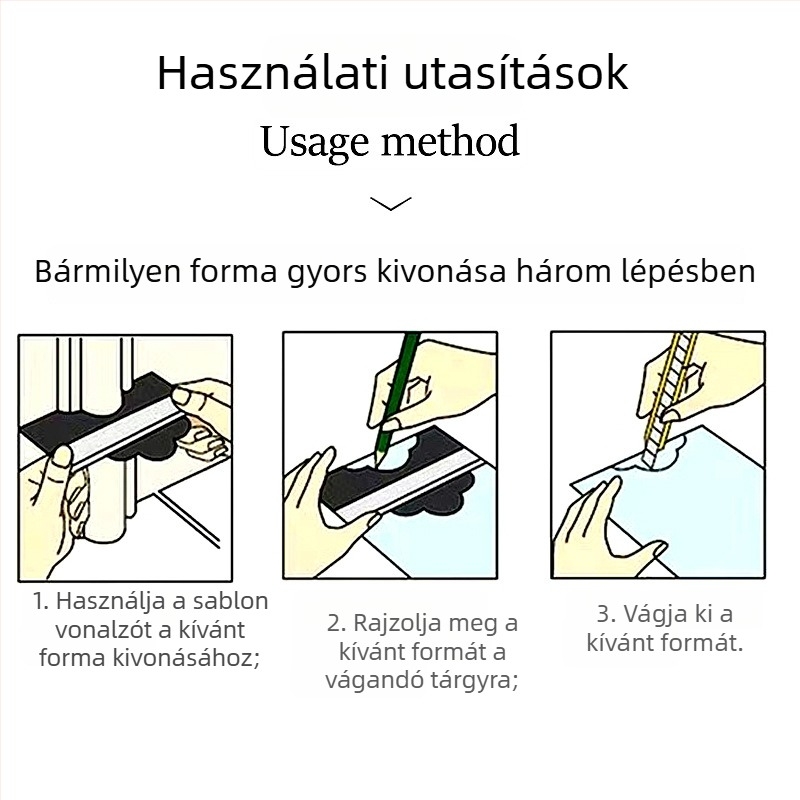 Profilmérő famegmunkáláshoz – sokoldalú kontúr mérő egyenetlen formákhoz