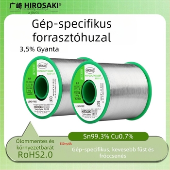 Ólommentes forrasztódrót teljesen automata forrasztó géphez, 3,5%-os gyantatartalom