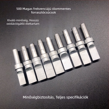 205 magas frekvenciájú forrasztóállomás USB forrasztóheggyel, Mike teljesen automata forrasztógép, A-típus egyenes lapos hegye, 150W