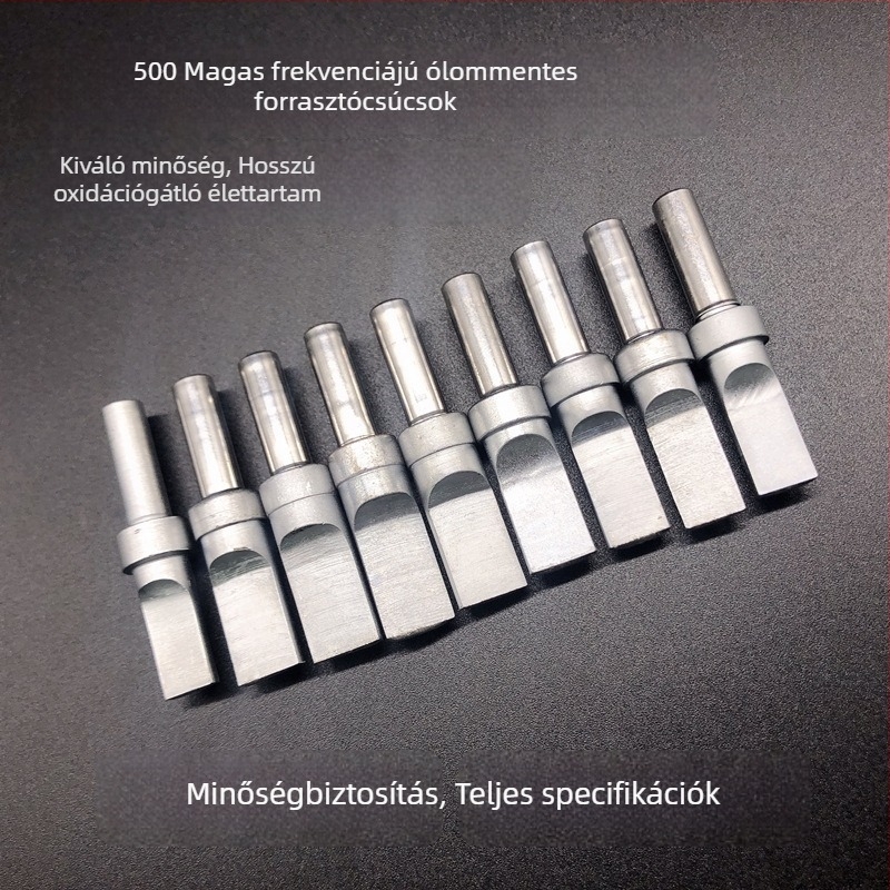 205 magas frekvenciájú forrasztóállomás USB forrasztóheggyel, Mike teljesen automata forrasztógép, A-típus egyenes lapos hegye, 150W