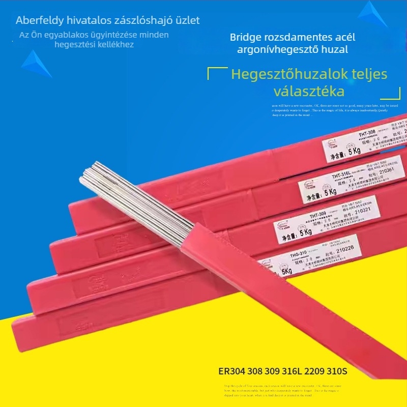 Bridge rozsdamentes acél argon ívhegesztő huzal ER308L/309/316L/310S/2209/321/347 egyenes szalag