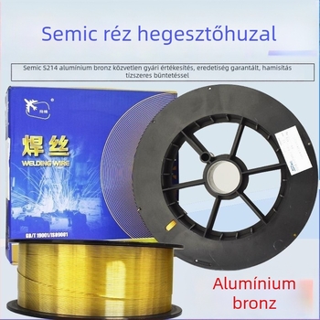 Smick S221 Cu-Sn ötvözet huzal SCu6810A réz-alapú hegesztőhuzal argon ívhegesztéshez