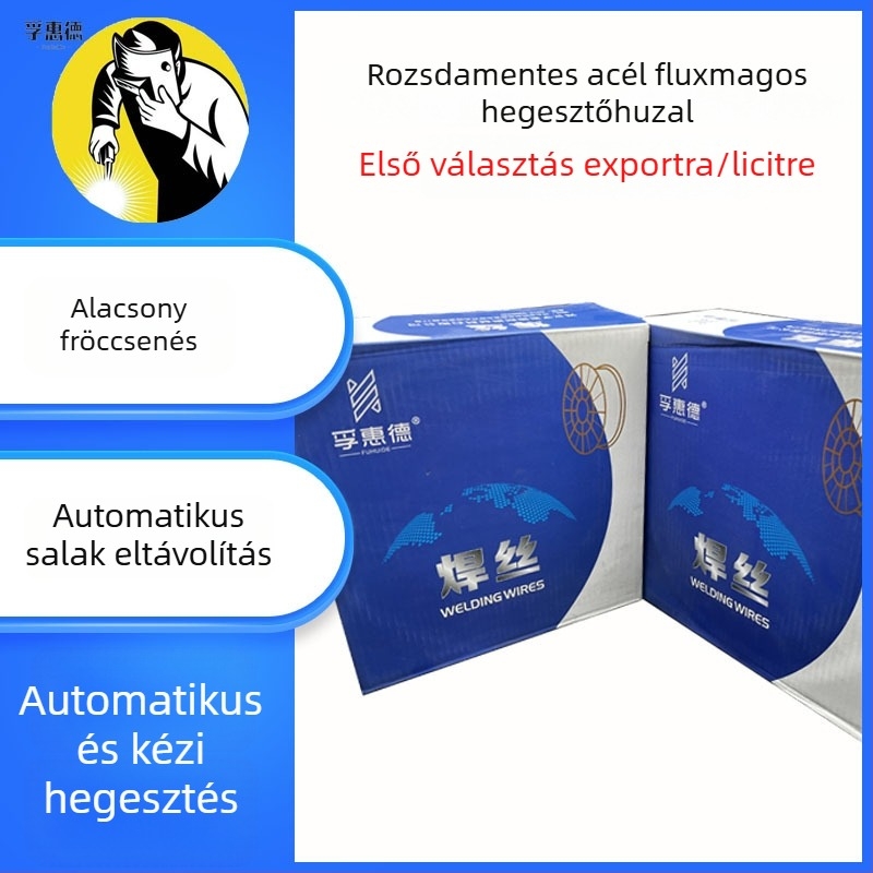 Rozsdamentes acél fluxzmagos huzal 304L, 308L, 316L, 309L — Nemzeti szabvány