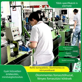 Xingwei ólommentes forrasztódrót rosinmaggal, 3,5%-os, 1000 g automata forrasztógépekhez