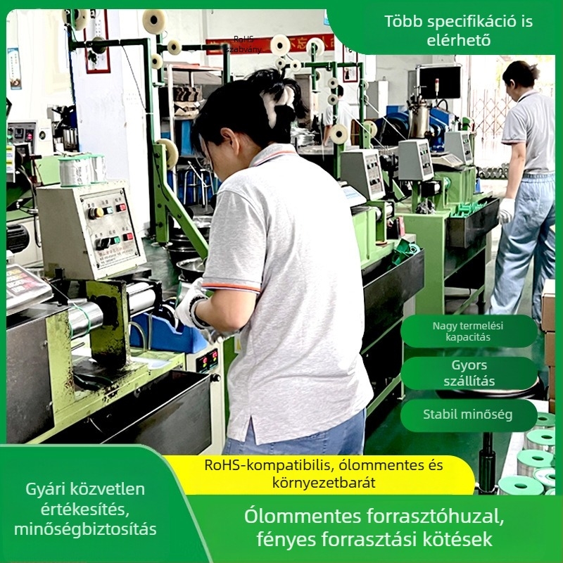 Xingwei ólommentes forrasztódrót rosinmaggal, 3,5%-os, 1000 g automata forrasztógépekhez