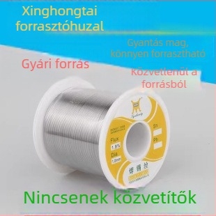 Xinghongtai rosinmagos forrasztó huzal 0,8 mm és 1,0 mm