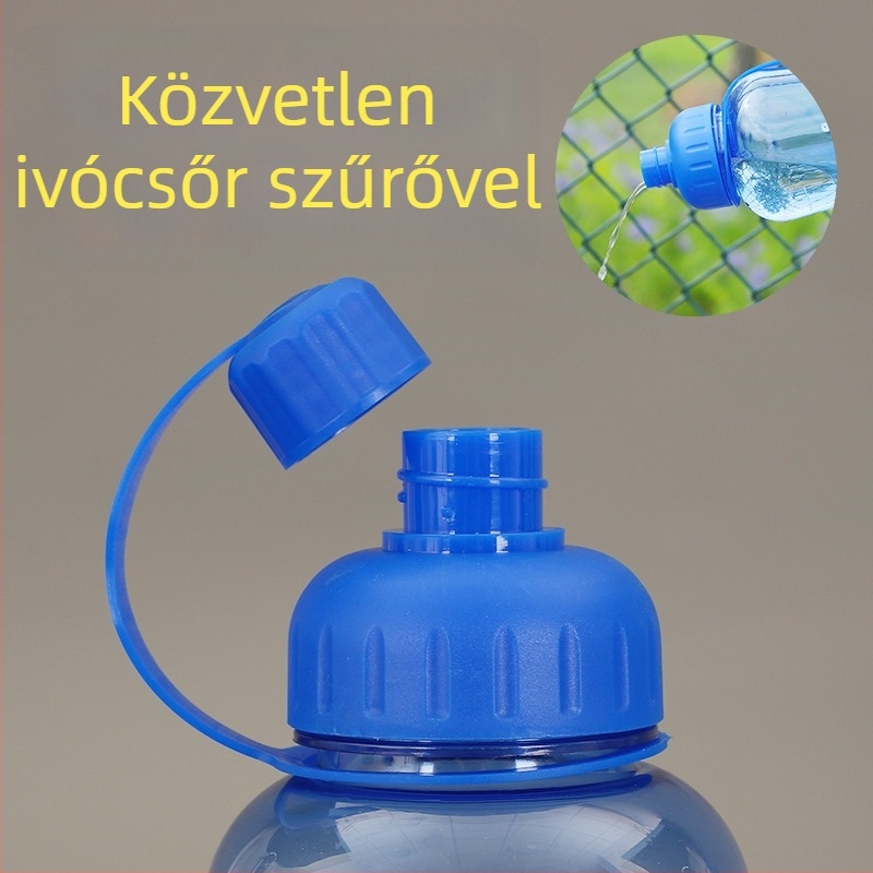 Rich Ocean nagy kapacitású kültéri műanyag pohár mérőskálával és dinamikus levél logóval