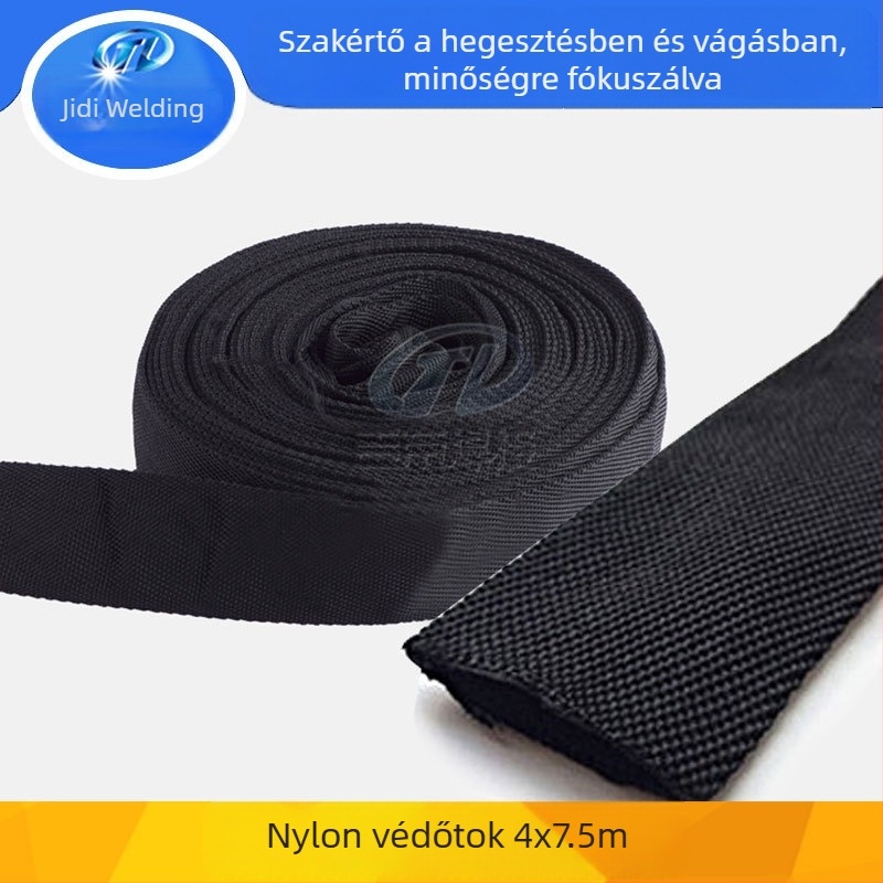 Nylon védőhüvely hegesztőpisztolyhoz és kábelhez, 4 cm × 7.5 cm
