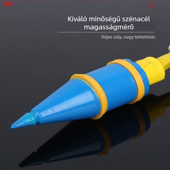 Többcélú mágneses függővonal súlyok mágneses kalapáccsal, 3 m, 5 m és 6 m hosszúságú