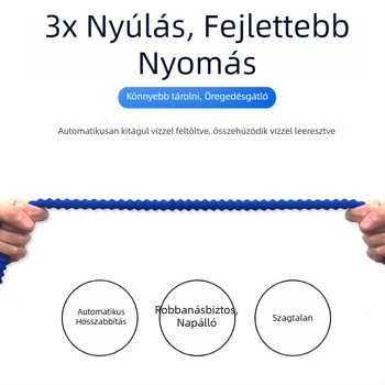 Teleszkópos autómosó tömlő, nagy nyomású vízpisztoly tisztító eszköz, kerti öntözésre