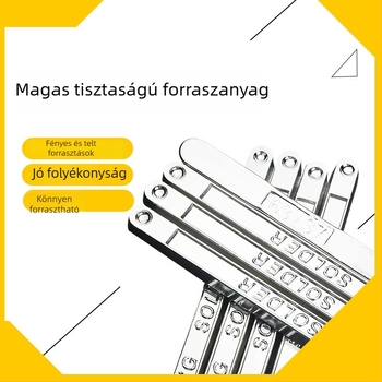 Ólmentes forrasztó rúd hullámszerű forrasztáshoz, magas tisztaságú ón öntvény, alacsony olvadáspontú ón blokk elektronikaihoz