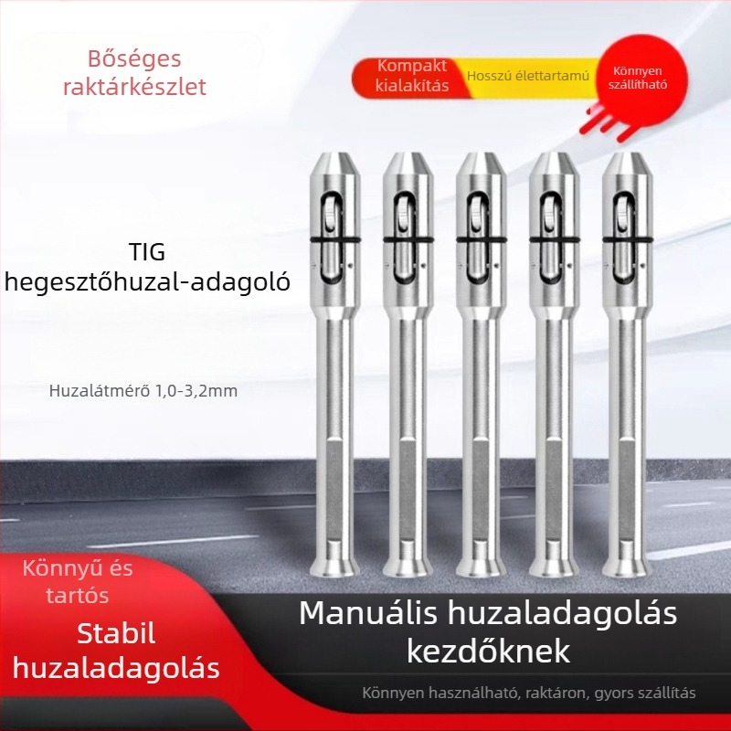 Argon ívhegesztéshez huzal etető toll — kézi huzal etető eszköz alumíniumötvözetek hegesztéséhez