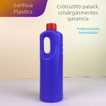 500 ml-es HDPE műanyag üveg csőtisztítóhoz és WC-tisztító folyadékhoz