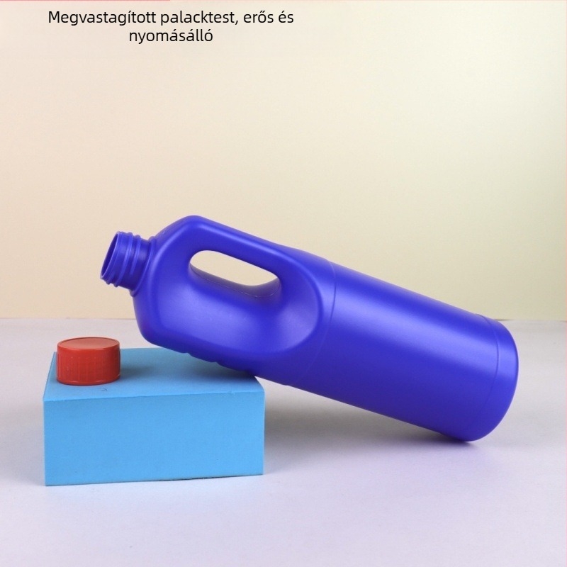 500 ml-es HDPE műanyag üveg csőtisztítóhoz és WC-tisztító folyadékhoz
