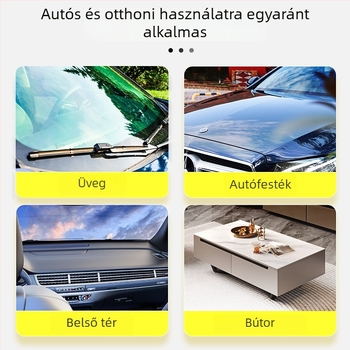 Autómosó kesztyű coral plüss kendővel, vízálló, nyom nélkül, mindent egyben tisztító eszköz