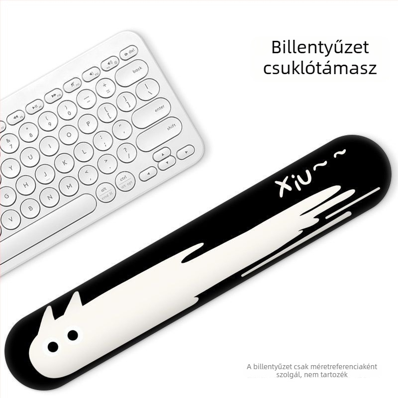 Csuklótámaszos egérpad és billentyűzet-támasz – kényelmes támogatás munkahelyen