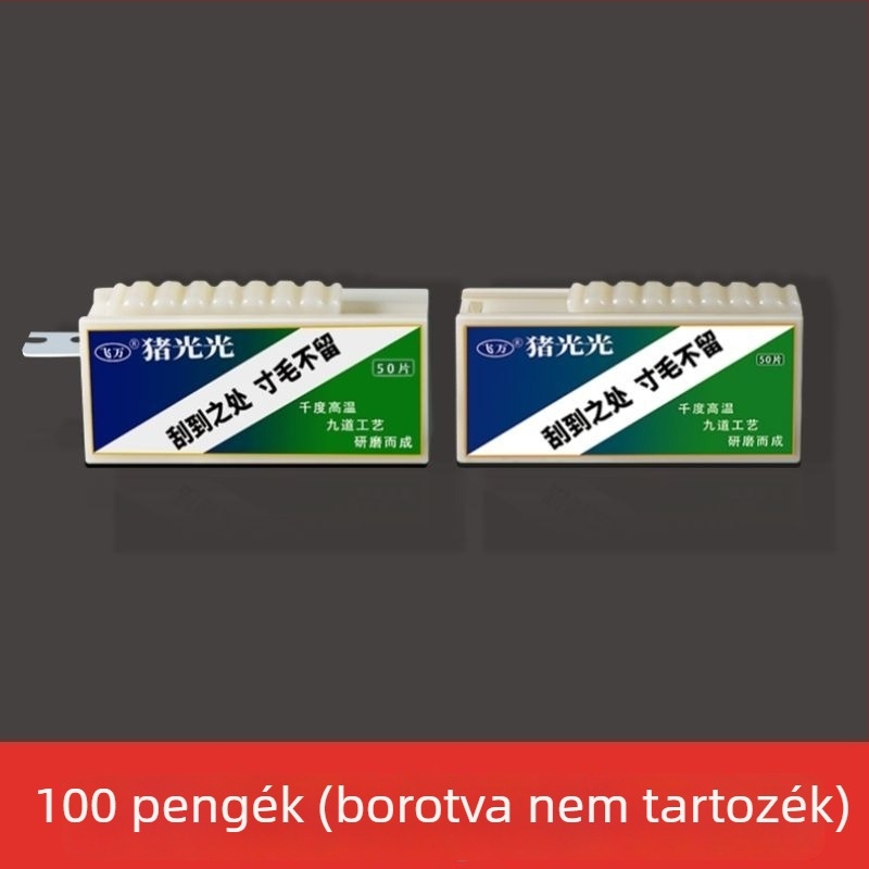 Sertés-, marha- és bárányhús szőr eltávolító spatula