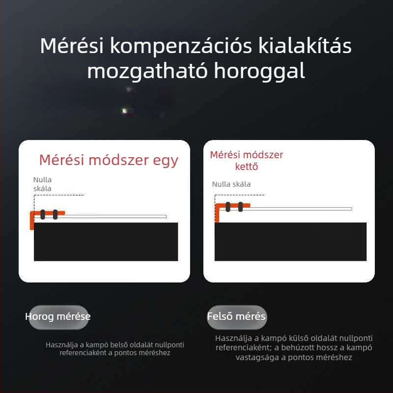 5 m vastagodott, edzett acél mérőszalag háztartási használatra, 3 m tokos változat, 10 m mérőszalag