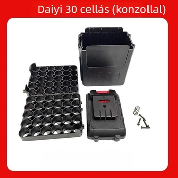 Dayi 30-cellás akkumulátor-ház elektromos kulcshoz, univerzális Li-ion akkumulátor-doboz 48V/88V/A3