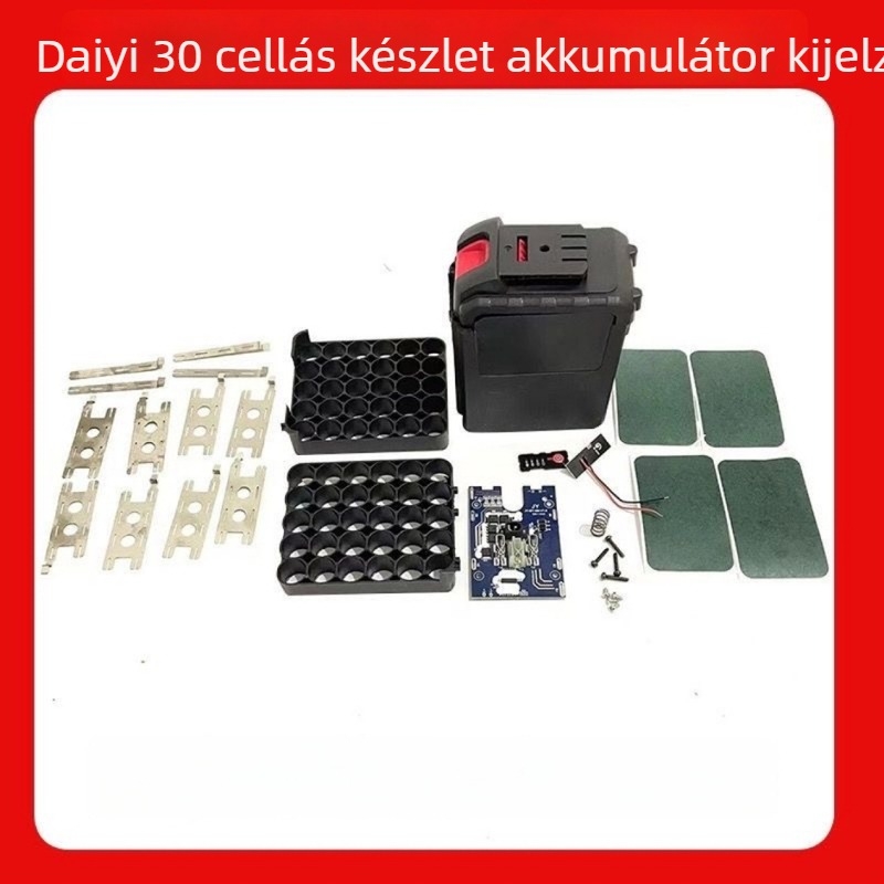 Dayi 30-cellás akkumulátor-ház elektromos kulcshoz, univerzális Li-ion akkumulátor-doboz 48V/88V/A3