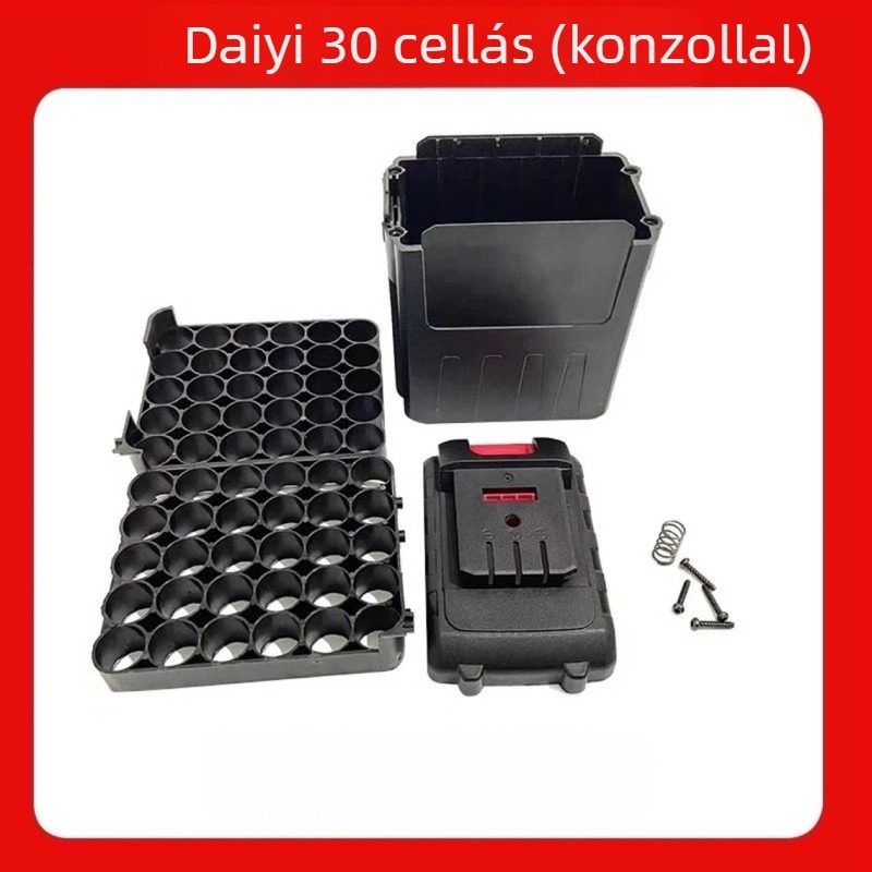 Dayi 30-cellás akkumulátor-ház elektromos kulcshoz, univerzális Li-ion akkumulátor-doboz 48V/88V/A3