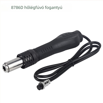 858D forró levegős pisztoly fogantyú – kiegészítők forrasztópisztolyhoz, fűtőmag, kompatibilis a 878D/850 dugaszolható heat shrink (hím/nő)