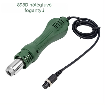 858D forró levegős pisztoly fogantyú – kiegészítők forrasztópisztolyhoz, fűtőmag, kompatibilis a 878D/850 dugaszolható heat shrink (hím/nő)