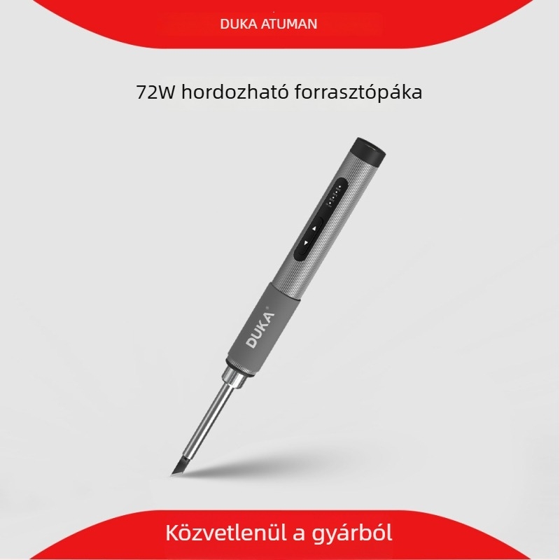 Integrált nagy teljesítményű elektromos forrasztóállomás hőmérséklet-szabályozással – otthoni javító készlet