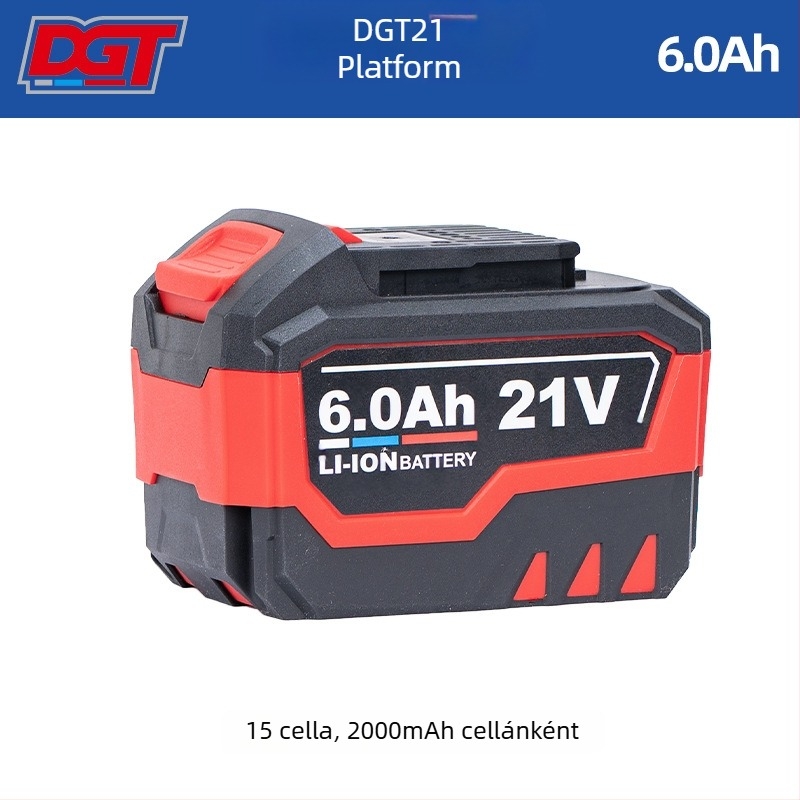 Dongke Li‑ion akkumulátoros töltő 88F108F elektromos szerszámokhoz: sarokcsiszoló (Angle Grinder), ütőfúró (Hammer Drill), körfűrész (Circular Saw), ütőcsavarhúzó (Impact Wrench) — gyors töltés