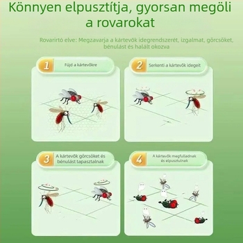 Háztartási rovarirtó aeroszol – spray belső használatra a kártevők ellen