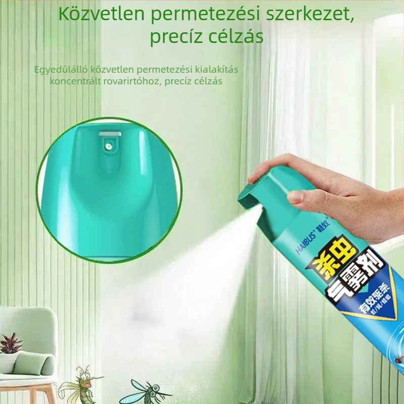 Háztartási rovarirtó aeroszol – spray belső használatra a kártevők ellen