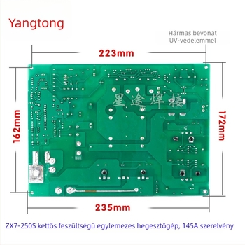 ZX7-200/250S egylapos forrasztógép, kettős feszültségű, univerzális egylapos áramkörökhöz, alaplap- és vezérlőpanel kiegészítők