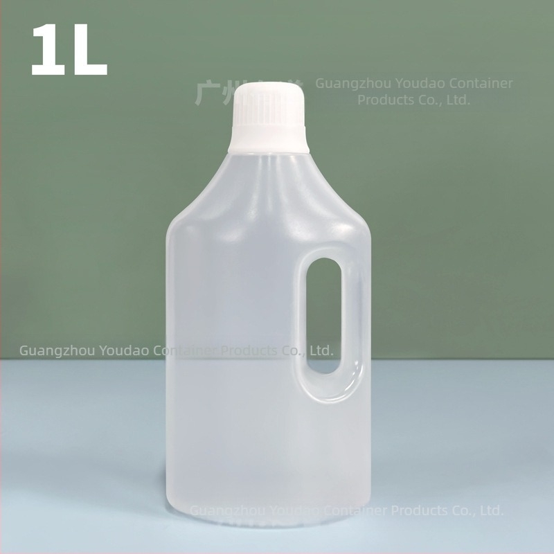 PP fertőtlenítő palack 500 ml–3000 ml, sav- és lúgálló műanyag, csavaros kupakkal, fúvóformázással készült