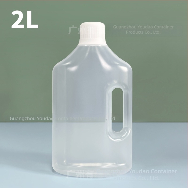 PP fertőtlenítő palack 500 ml–3000 ml, sav- és lúgálló műanyag, csavaros kupakkal, fúvóformázással készült