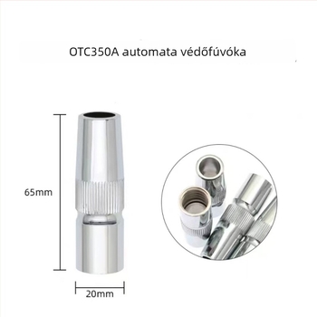 OTC robotizált automata hegesztőpisztolyhoz tartozékok: modell 350A kapcsoló rúd, szigetelő hüvely, vezető csúcs, védő fúvóka