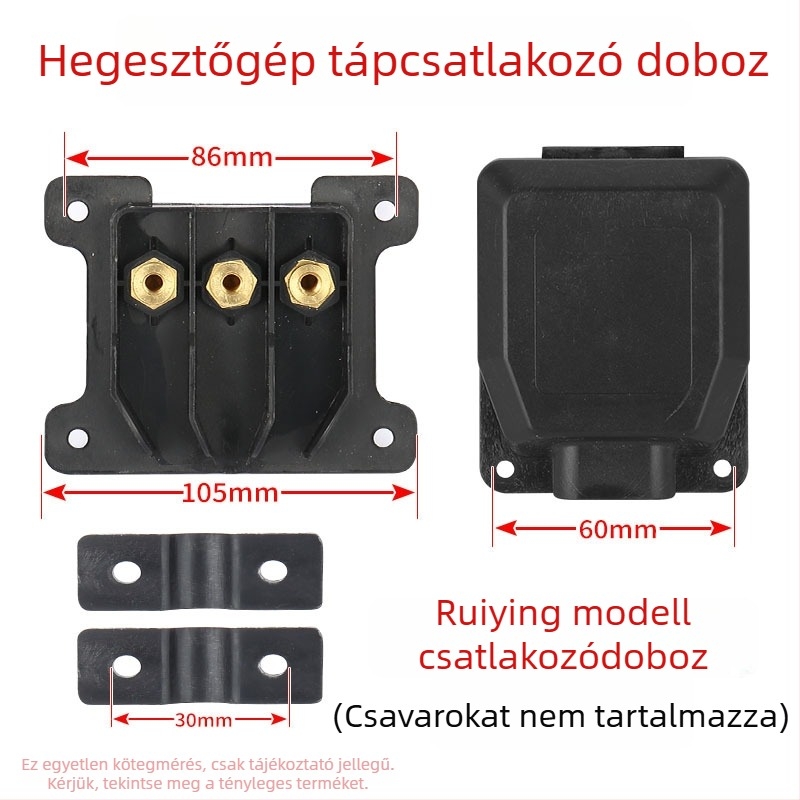 DC inverteres hegesztőgép háromfázis bemeneti termináldobozzal, Ruiling modell, plazmavédőfedél gázzal védett ívhegesztéshez