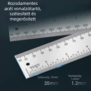 HEMUELE Rozsdamentes acélból készült digitális szögmérő, kiváló precíz elektronikus szögmérő, 360°, többfunkciós ipari eszköz