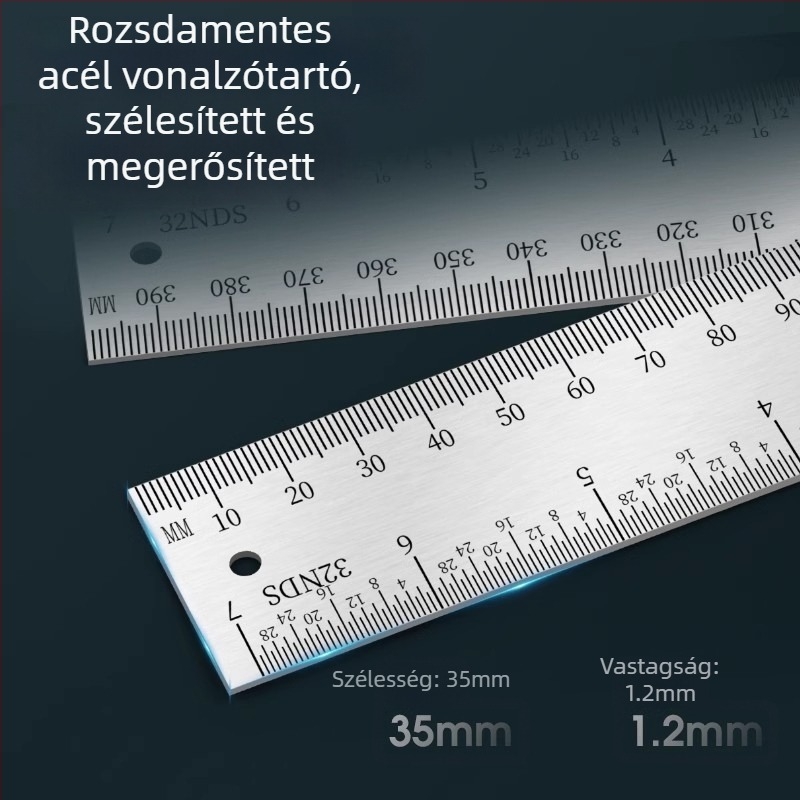 HEMUELE Rozsdamentes acélból készült digitális szögmérő, kiváló precíz elektronikus szögmérő, 360°, többfunkciós ipari eszköz