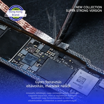 Repairman DR.X PRO Precíz desoldering szalag mobiltelefon javításhoz — eltávolítja a forrasztópadokat és desolderálja az alaplapot