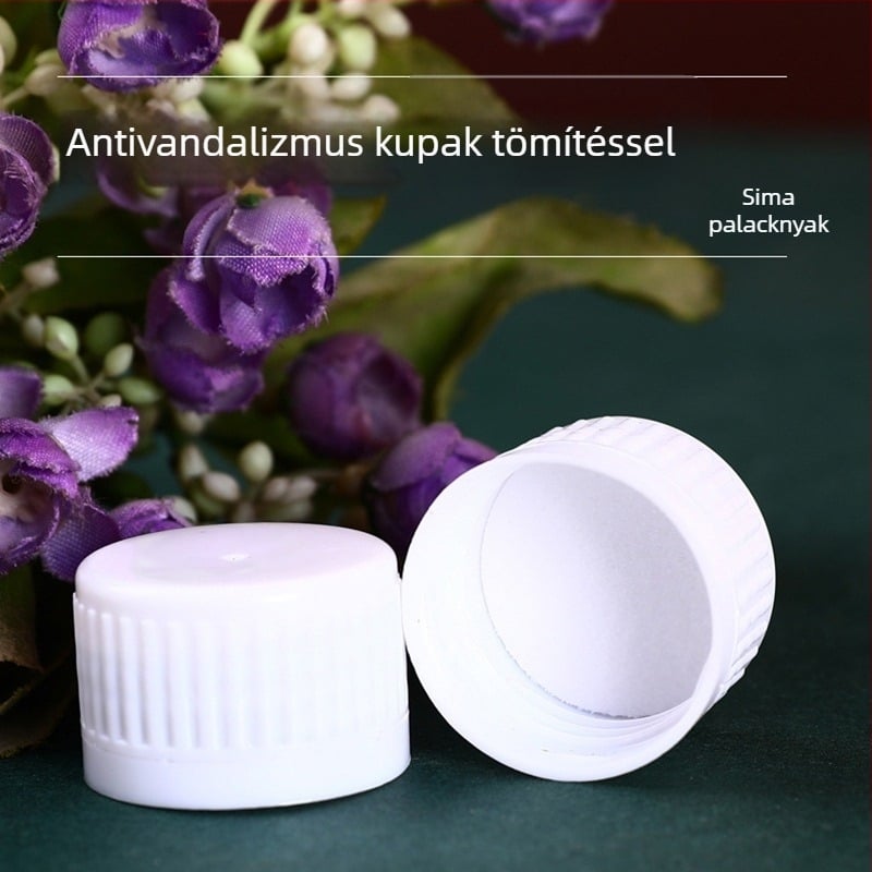 50-500 ml PET borostyán reagensüveg, átlátszó műanyag adagoló palack