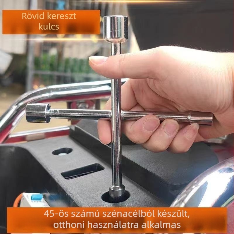 Keresztfejű külső hatszögű csavarkulcs készlet, eszköz elektromos járművek és kerékpárok javításához, 8/10/12/14, Y-típus